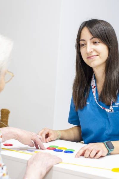 Almudena Araque, terapeuta ocupacional